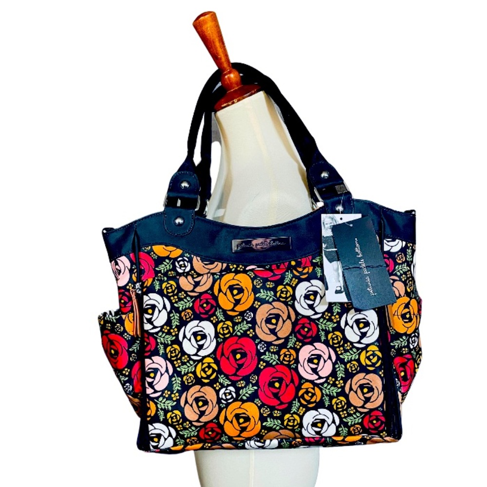Petunia Pickle Bottom NWT Wistful Weekender Floral Bag